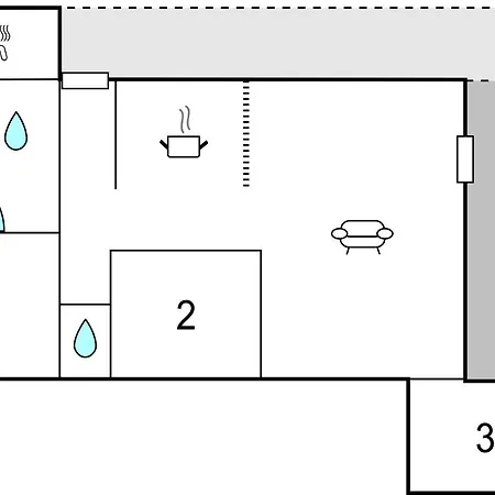 Holiday home Awesome In With Kitchen *